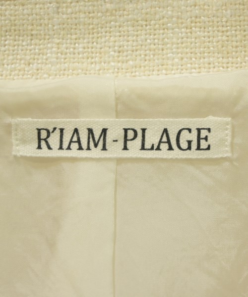 R'IAM-PLAGE（リアムプラージュ）テーラードジャケット 白 サイズ:36(S位) レディース/2200668151030