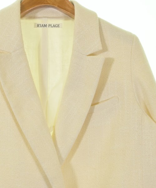 R'IAM-PLAGE（リアムプラージュ）テーラードジャケット 白 サイズ:36(S位) レディース/2200668151030