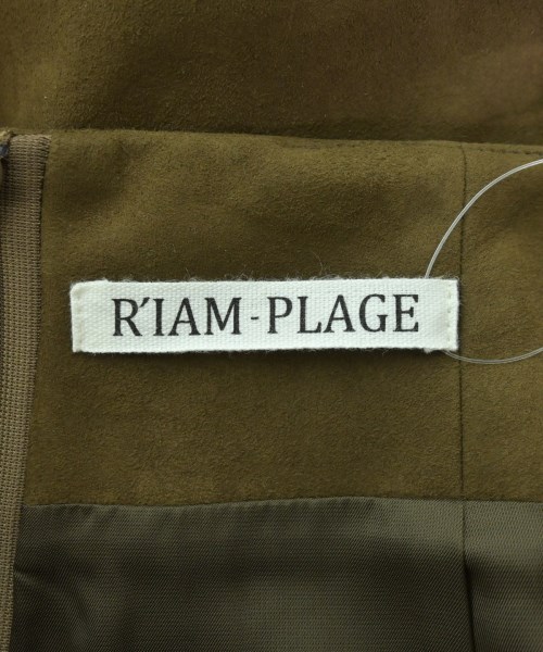 R'IAM-PLAGE（リアムプラージュ）ロング・マキシ丈スカート 茶 サイズ:34(XS位) レディース/2200671473099