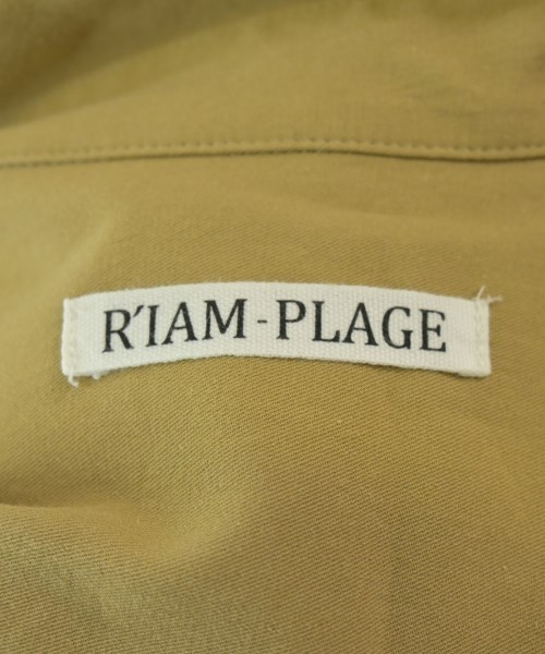 R'IAM-PLAGE（リアムプラージュ）シャツワンピース ベージュ サイズ:36(S位) レディース/2200673810021
