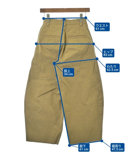 R'IAM-PLAGE（リアムプラージュ）チノパン ベージュ サイズ:34(XS位) レディース/2200676112108