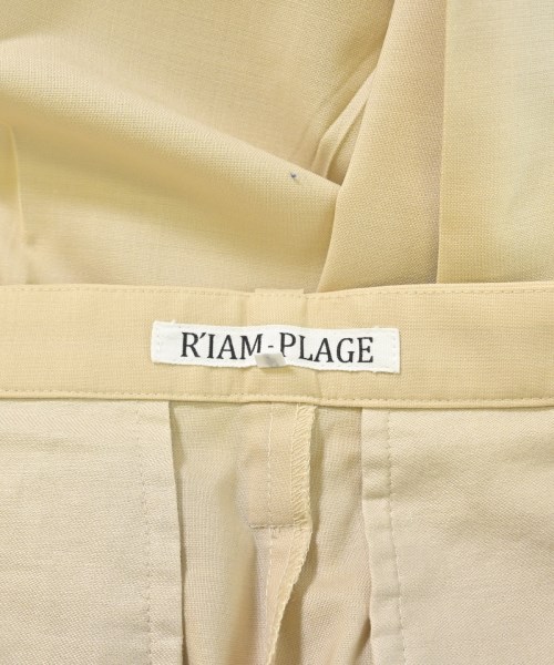 R'IAM-PLAGE（リアムプラージュ）スラックス ベージュ サイズ:38(M位) レディース/2200696670213