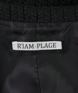 R'IAM-PLAGE（リアムプラージュ）ノーカラージャケット 黒 サイズ:38(M位) レディース/2200698944015