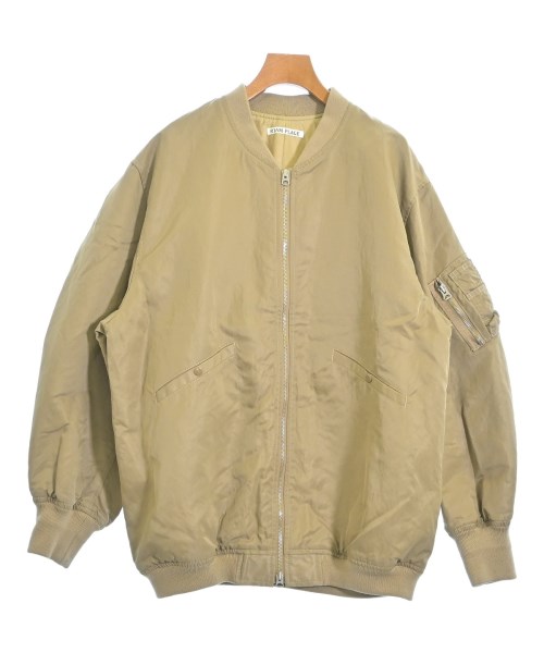 R'IAM-PLAGE(リアムプラージュ)ミリタリーブルゾン ベージュ サイズ:38(M位)/2200656899081