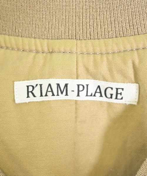 R'IAM-PLAGE（リアムプラージュ）ミリタリーブルゾン ベージュ サイズ:38(M位) レディース/2200656899081