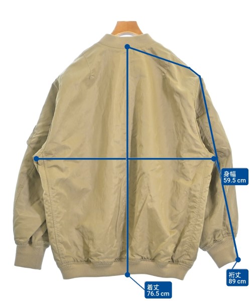 R'IAM-PLAGE（リアムプラージュ）ミリタリーブルゾン ベージュ サイズ:38(M位) レディース/2200656899081