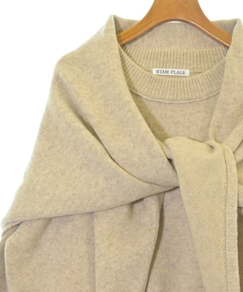 R'IAM-PLAGE（リアムプラージュ）ニット・セーター ベージュ サイズ:F レディース/2200650889095