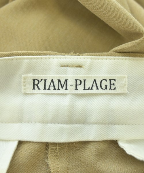 R'IAM-PLAGE（リアムプラージュ）スラックス ベージュ サイズ:38(M位) レディース/2200658463013