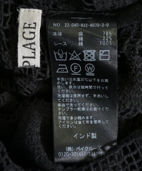 R'IAM-PLAGE（リアムプラージュ）ワンピース 黒 サイズ:38(M位) レディース/2200712555067