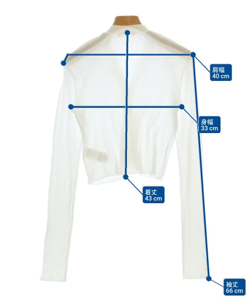 R'IAM-PLAGE（リアムプラージュ）カーディガン 白 サイズ:F レディース/2200638156058