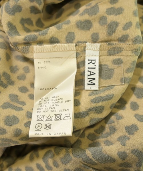 R'IAM-PLAGE（リアムプラージュ）シャツワンピース ベージュ サイズ:F レディース/2200644628174