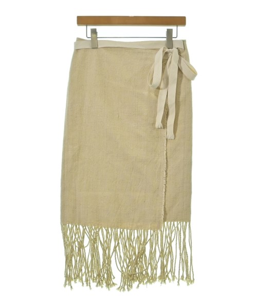 R'IAM-PLAGE(リアムプラージュ)ロング・マキシ丈スカート 白 サイズ:36(S位)/2200647512081