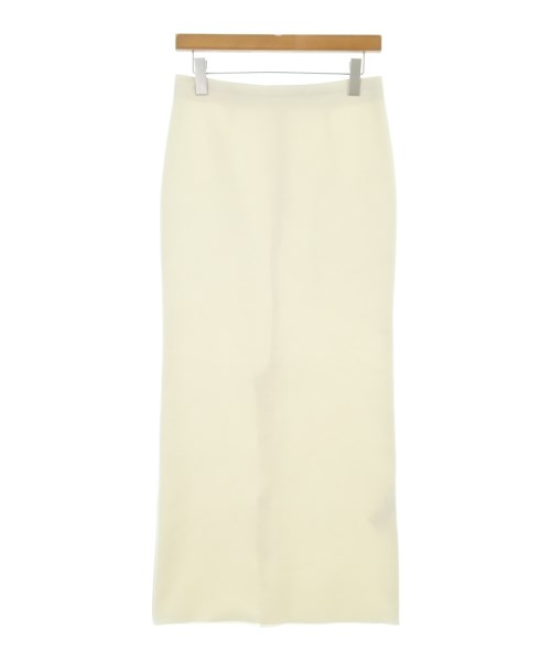 R'IAM-PLAGE(リアムプラージュ)ロング・マキシ丈スカート 白 サイズ:38(M位)/2200648161066