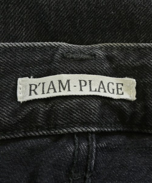 R'IAM-PLAGE（リアムプラージュ）デニムパンツ 黒 サイズ:36(S位) レディース/2200698299092