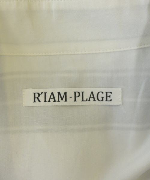 R'IAM-PLAGE（リアムプラージュ）シャツワンピース 白 サイズ:38(M位) レディース/2200702281037