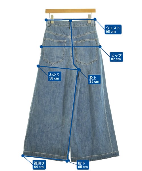 R'IAM-PLAGE（リアムプラージュ）デニムパンツ 青 サイズ:38(M位) レディース/2200666129055