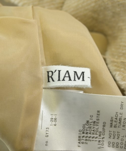 R'IAM-PLAGE（リアムプラージュ）ブラウス ベージュ サイズ:38(M位) レディース/2200661834046