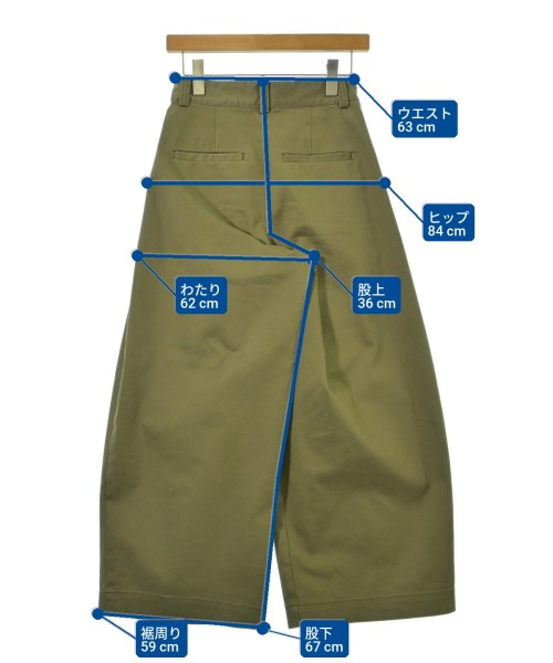 R'IAM-PLAGE（リアムプラージュ）チノパン カーキ サイズ:34(XS位) レディース/2200667265042