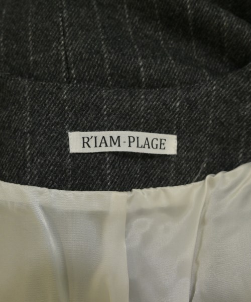 R'IAM-PLAGE（リアムプラージュ）ノーカラージャケット グレー サイズ:36(S位) レディース/2200727768018