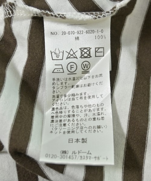 R'IAM-PLAGE（リアムプラージュ）Tシャツ・カットソー 茶 サイズ:F レディース/2200720096057