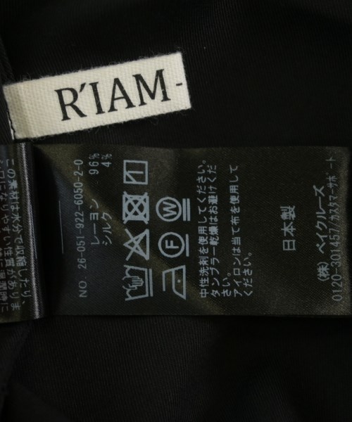 R'IAM-PLAGE（リアムプラージュ）ブラウス 黒 サイズ:F レディース/2200726231148