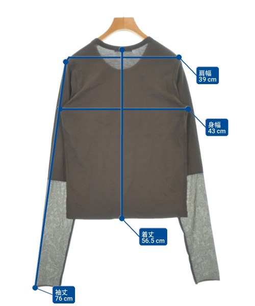 R'IAM-PLAGE（リアムプラージュ）Tシャツ・カットソー 茶 サイズ:-(M位) レディース/2200726772054