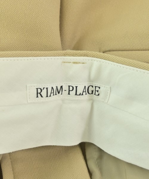 R'IAM-PLAGE（リアムプラージュ）スラックス ベージュ サイズ:36(S位) レディース/2200685415054