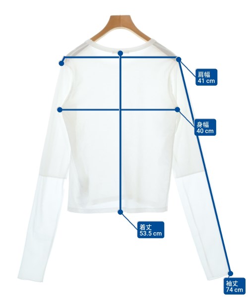 R'IAM-PLAGE（リアムプラージュ）Tシャツ・カットソー 白 サイズ:-(M位) レディース/2200686093183