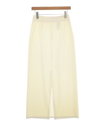美品 R'IAM-PLAGE リアム プラージュ バックスリットロングスカート R'IAM-PLAGE（リアムプラージュ）ロング・マキシ丈スカート 白 サイズ