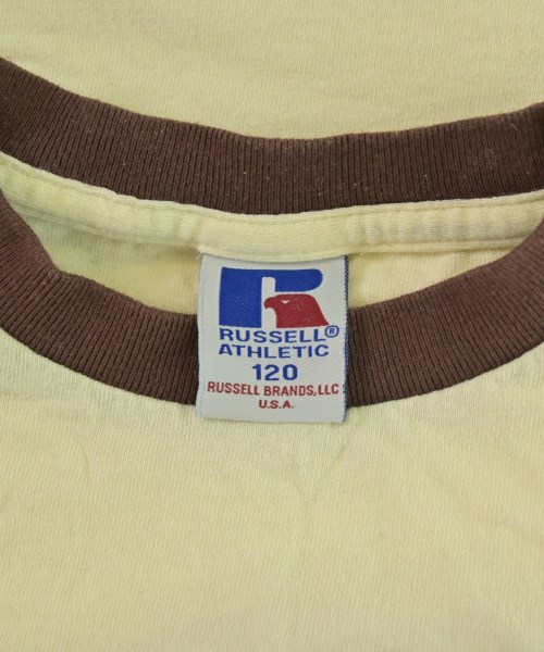 Russell Athletic（ラッセルアスレチック）Tシャツ・カットソー 黄 サイズ:120(7T-8T) キッズ/2200672086038