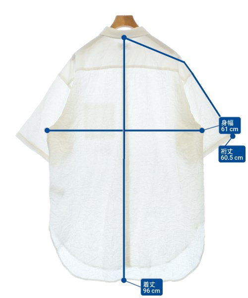 sunny clouds（サニークラウズ）カジュアルシャツ 白 サイズ:-(XXL位) メンズ/2200619222079