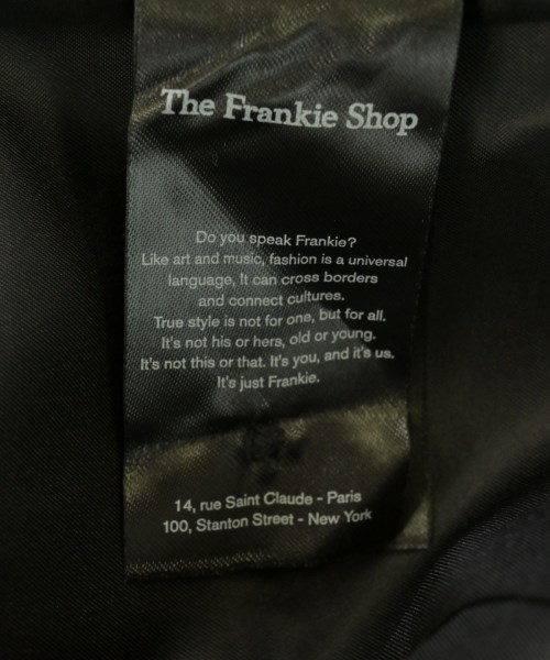 The Frankie Shop（ザフランキーショップ）ベスト 黒 サイズ:XS レディース/2200725715168