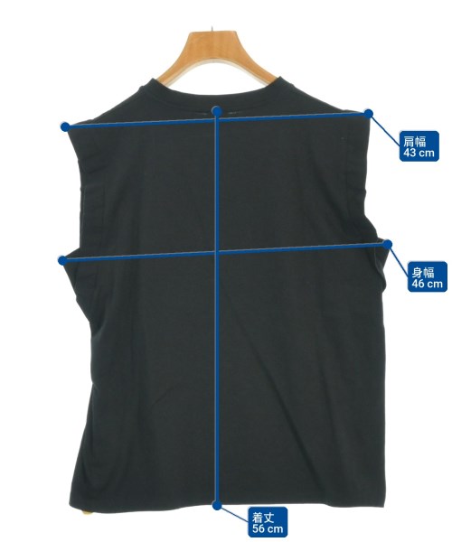 TO UNITED ARROWS（トゥユナイテッドアローズ）ノースリーブ 黒 サイズ:F レディース/2200672521157