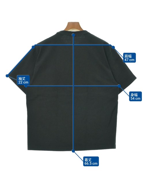 TOUGHER（タファー）Tシャツ・カットソー 黒 サイズ:M メンズ/2200622070285