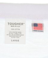 TOUGHER（タファー）Tシャツ・カットソー 白 サイズ:L メンズ/2200713031010
