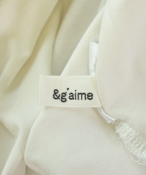 &g'aime（アンジェム）ノースリーブ 白 サイズ:F レディース/2200670663170