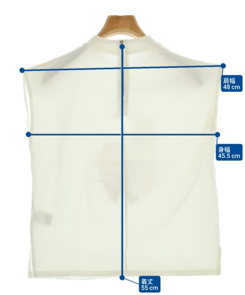 &g'aime（アンジェム）ノースリーブ 白 サイズ:F レディース/2200670663170