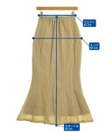 &g'aime（アンジェム）ロング・マキシ丈スカート ベージュ サイズ:F レディース/2200676929058