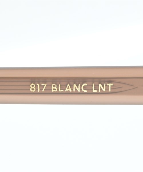 817 BLANC LNT（８１７ブランエルエヌティー）サングラス ベージュ サイズ:- メンズ/2200718375010