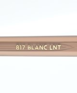 817 BLANC LNT（８１７ブランエルエヌティー）サングラス ベージュ サイズ:- メンズ/2200718375010