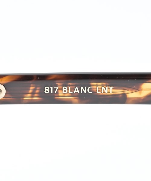 817 BLANC LNT（８１７ブランエルエヌティー）メガネ 茶 サイズ:- メンズ/2200704007017
