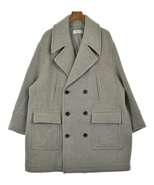 AFTER PRAY(アフタープレイ)ピーコート グレー サイズ:L/2200639395012