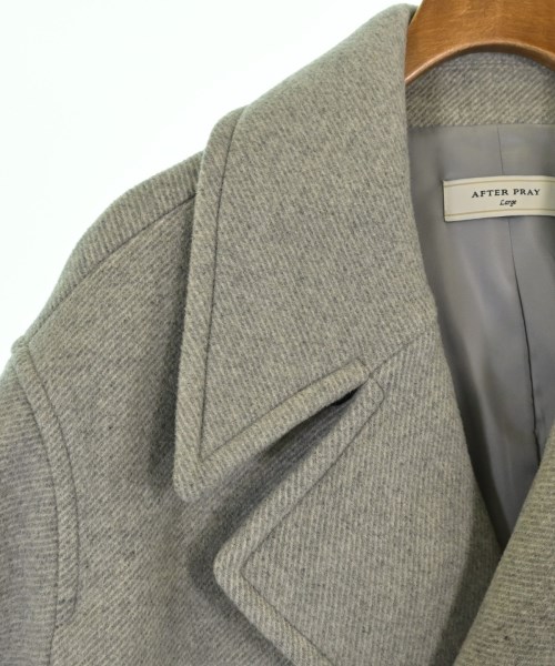 AFTER PRAY（アフタープレイ）ピーコート グレー サイズ:L メンズ/2200639395012