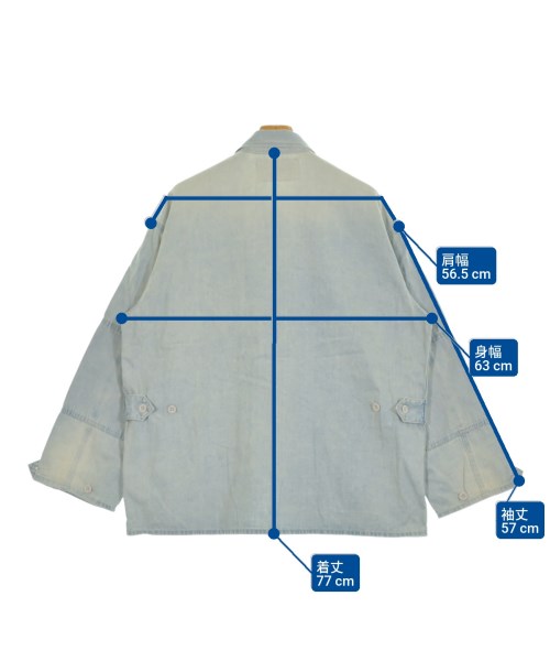 ai no de（アイノデ）カバーオール 青 サイズ:M メンズ/2200645492088