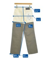 ai no de（アイノデ）デニムパンツ 白 サイズ:S レディース/2200627576096