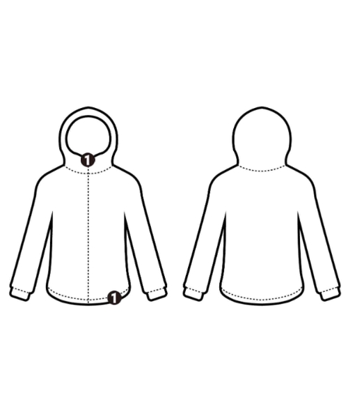 ALES GREY（アレスグレイ）パーカー 白 サイズ:XL メンズ/2200715086308