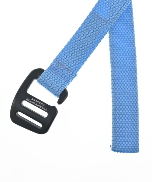 Anarcho Mountaineers（アナルコマウンテニアーズ）ベルト 青 サイズ:- メンズ/2200675559140