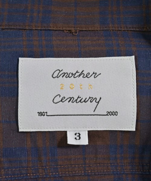 Another 20th century（アナザートゥエンティースセンチュリー）カジュアルシャツ 茶 サイズ:3(L位) メンズ/2200717420018