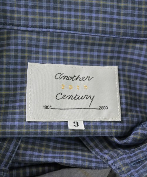 Another 20th century（アナザートゥエンティースセンチュリー）カジュアルシャツ 青 サイズ:3(L位) メンズ/2200682276290