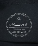 Answer4（アンサーフォー）Tシャツ・カットソー 黒 サイズ:XL メンズ/2200684566047
